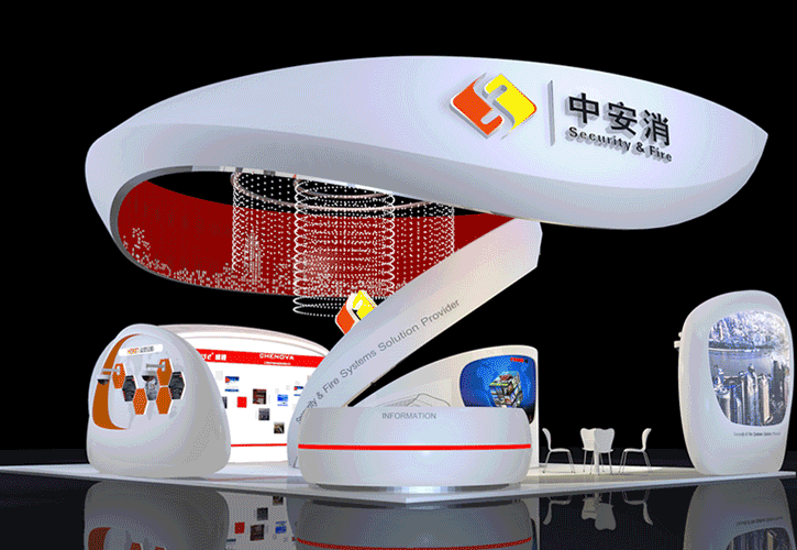 航峰展覽展臺設計搭建案例